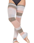 Intermezzo 2023 Leg Warmers with Asymetric Stripes 30 Inch