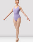 Mirella M2183 Chevron Open Back Leotard