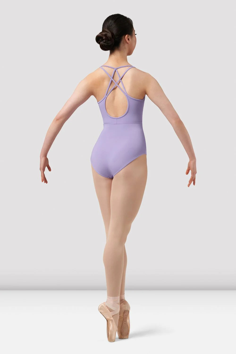 Mirella M2183 Chevron Open Back Leotard