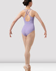 Mirella M2183 Chevron Open Back Leotard