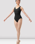 Mirella M2183 Chevron Open Back Leotard
