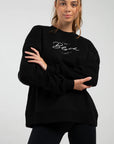 Bloch Off-Duty Terry Oversized Crew Sweatshirt