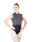 Ballet Rosa Haruka Waist Length High Neck Tank Top