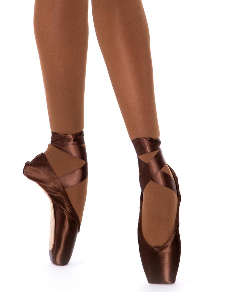 RP Rubin U Cut Drawstring Pointe Shoe Hazelnut FS