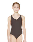 Lulli Sandra Pinch Front Tank Girls Leotard