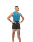 Ballet Rosa Siegfried Zip Front Duotone Biketard