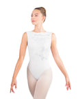 Ballet Rosa Thea Boat Neck Open Back Leotard