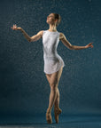 Ballet Rosa Thea Boat Neck Open Back Leotard