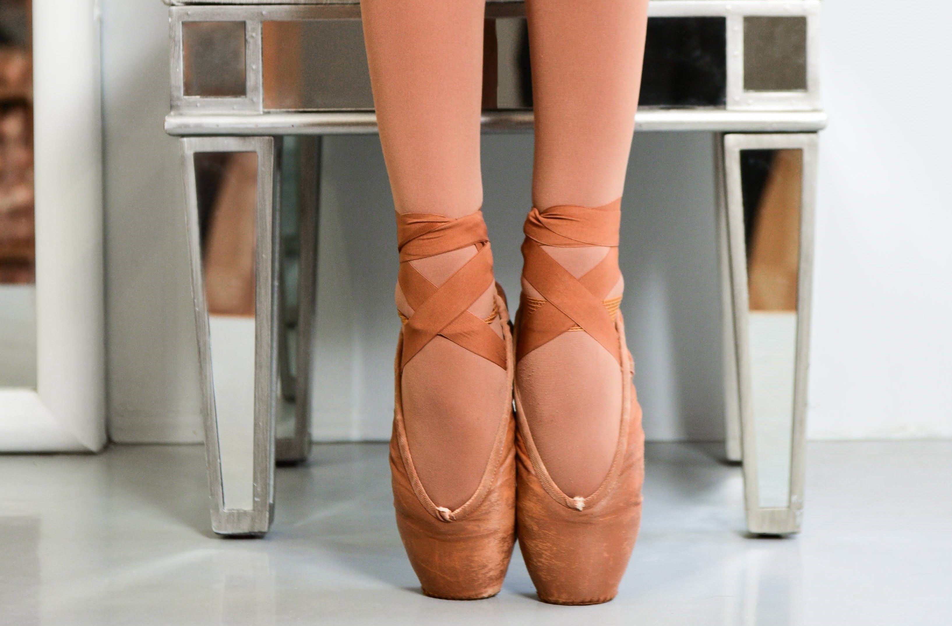 First Pointe Shoe Fitting