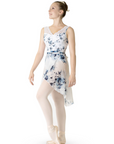 Danse De Paris Velvet Chiffon Wrap Skirt