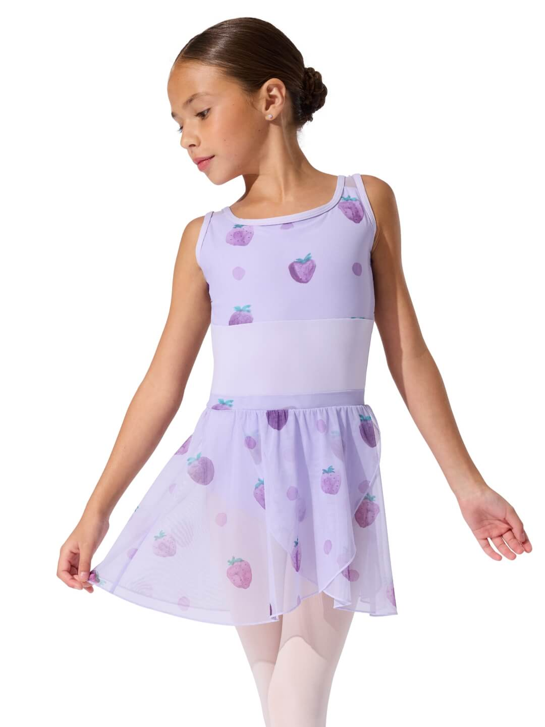 Capezio F12635C Berry Sweet Cupcake Skirt Child
