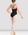 Mirella Mirella M50006LM Celeste Cross Back Printed Leotard