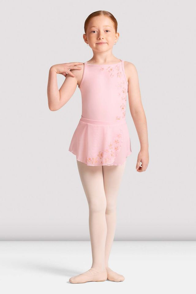 Bloch CR10005 Lumina Claire Mesh Wrap Skirt Child