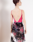 Danse De Paris Velvet Chiffon Wrap Skirt