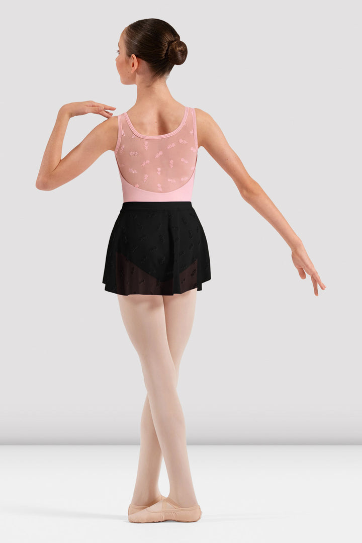 Bloch CR10009 Mila Floral Mesh Skirt Child
