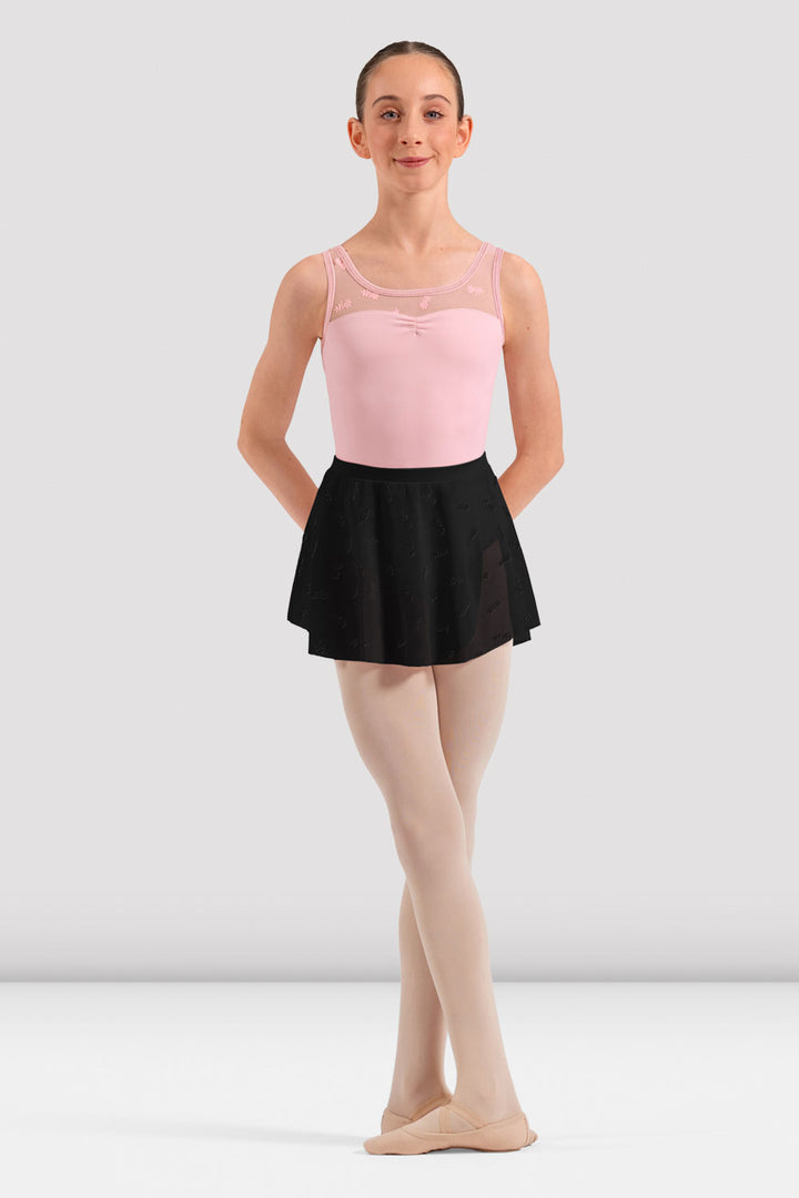 Bloch CR10009 Mila Floral Mesh Skirt Child