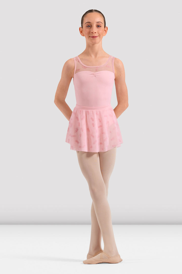 Bloch CR10009 Mila Floral Mesh Skirt Child