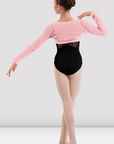 Bloch CZ30043 Genesis Twist Front Long Sleeve Knit Top Child