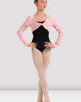 Bloch CZ30043 Genesis Twist Front Long Sleeve Knit Top Child