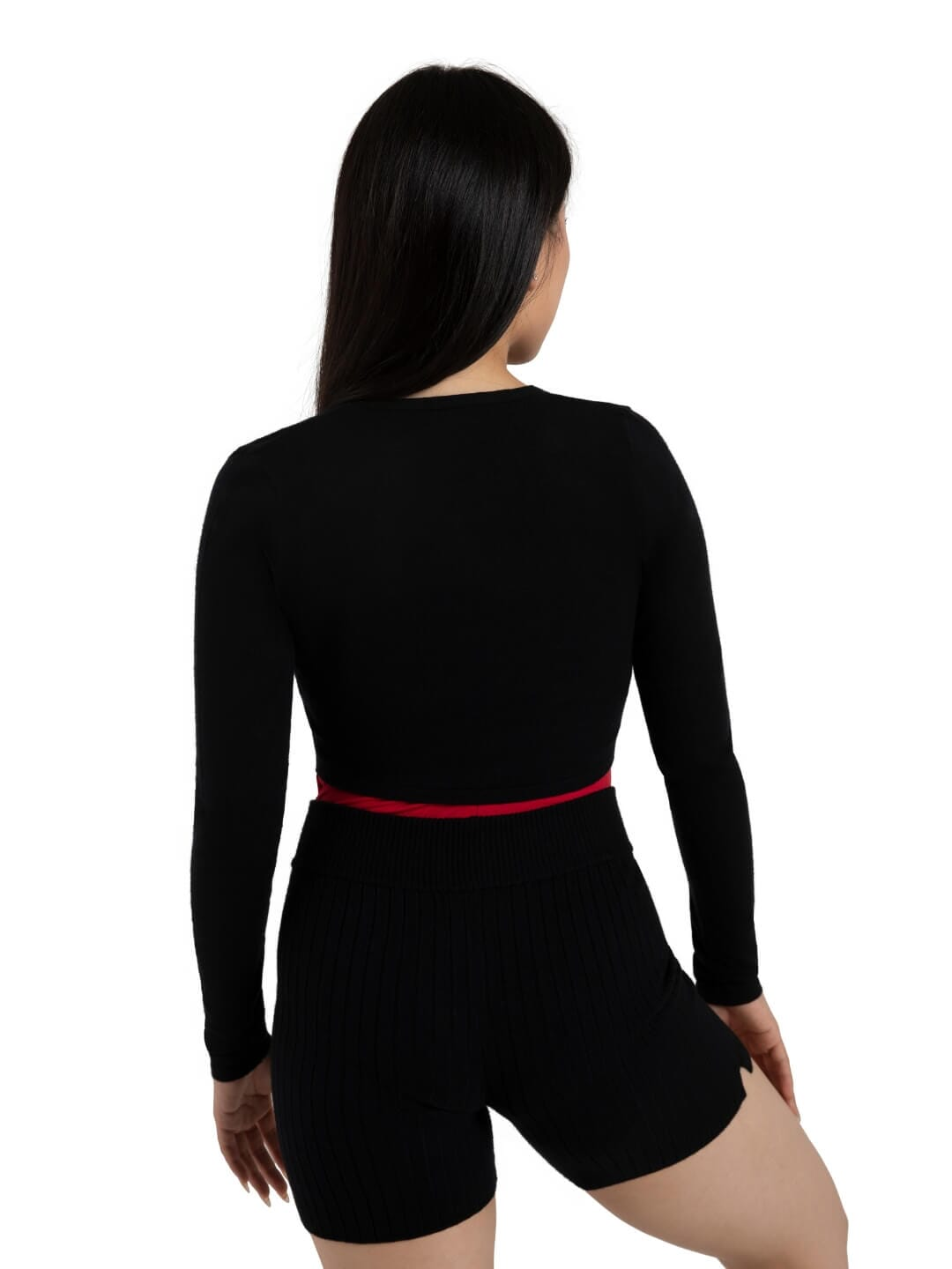 Capezio CK11001W Harmonie Cropped Pinch Sweater