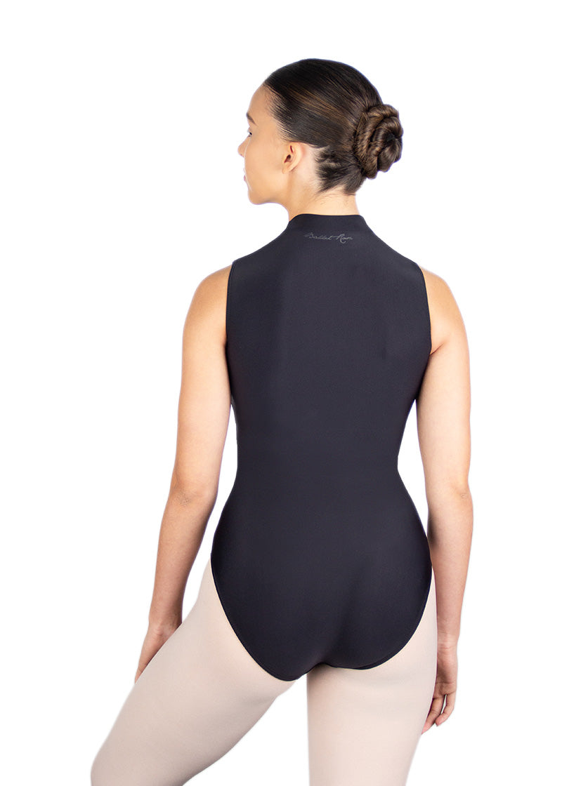Ballet Rosa Chablis Zip Front Leotard