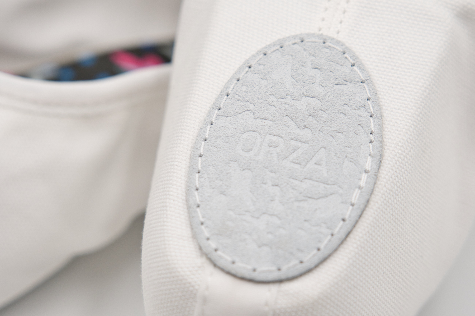 ORZA Pro 2.0 Ballet Shoe Men's White Canvas