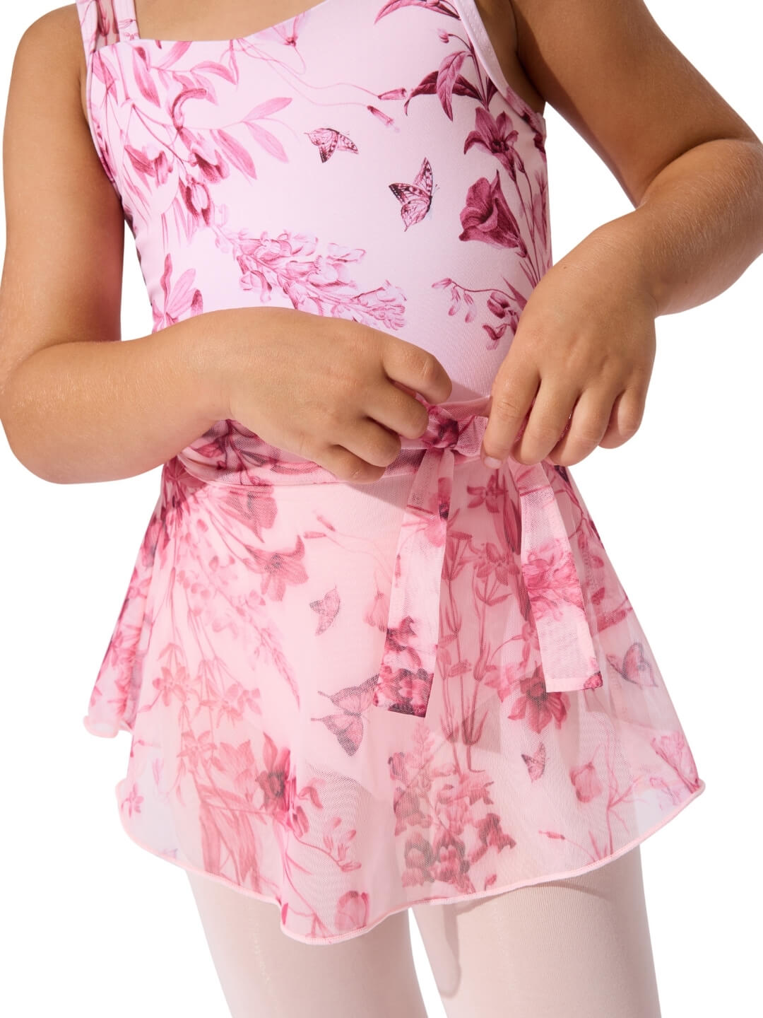 Capezio F12645C Fairy Toile Fae Ribbon Skirt Child