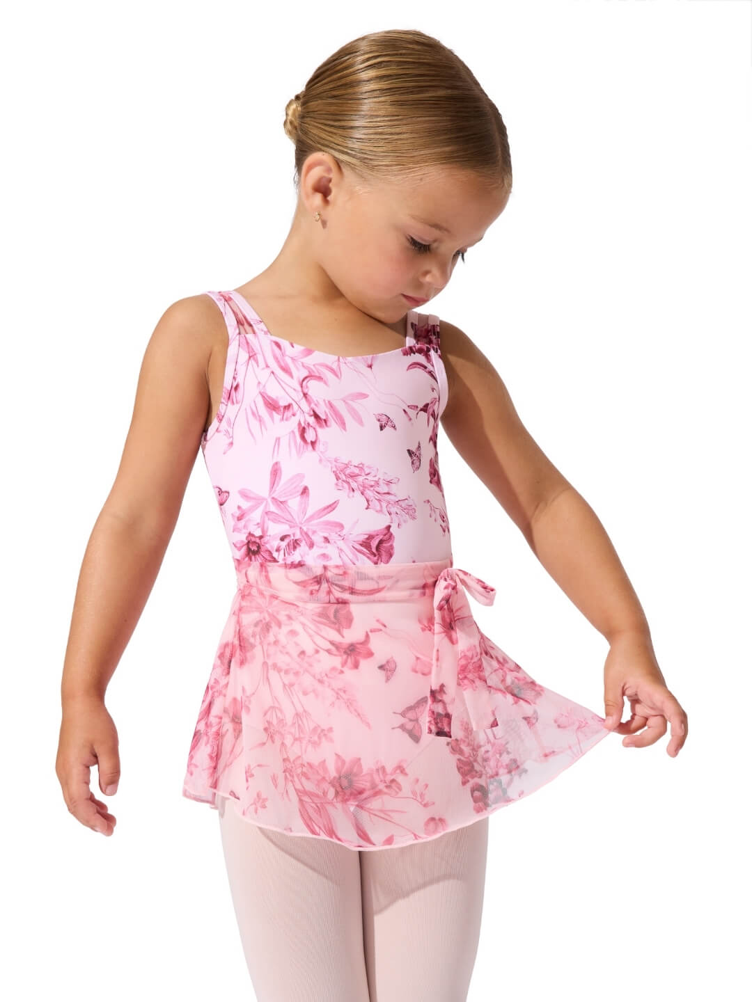Capezio F12645C Fairy Toile Fae Ribbon Skirt Child