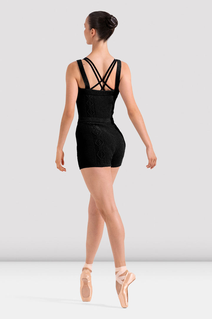 Bloch U12008 Valentina Short Cable Knit Unitard