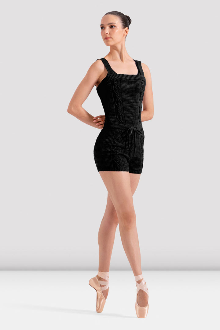 Bloch U12008 Valentina Short Cable Knit Unitard