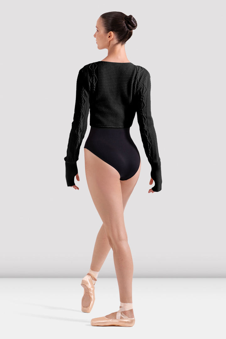 Bloch Z30040 Madison Cable Knit Crop Top