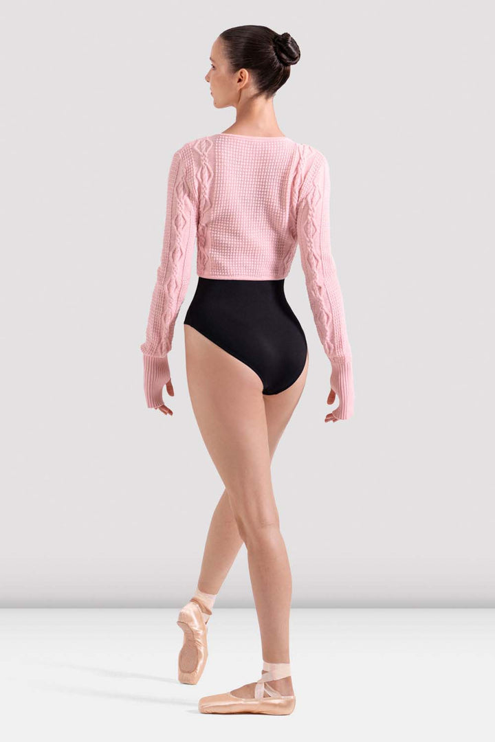 Bloch Z30040 Madison Cable Knit Crop Top