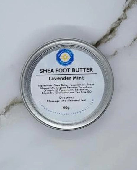 HealthyEarth Naturals Shea Foot Butter Lavender Mint