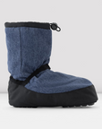 Bloch Upcycled Denim Multi-Function Warm Up Booties