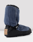 Bloch Upcycled Denim Multi-Function Warm Up Booties