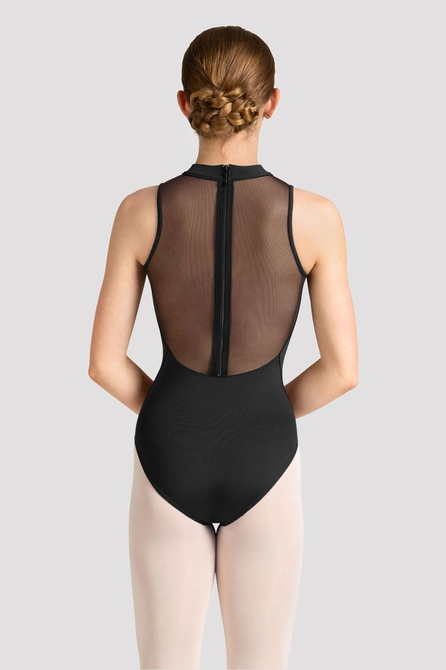 Mirella M40004LM Celeste Zip Back Printed Leotard