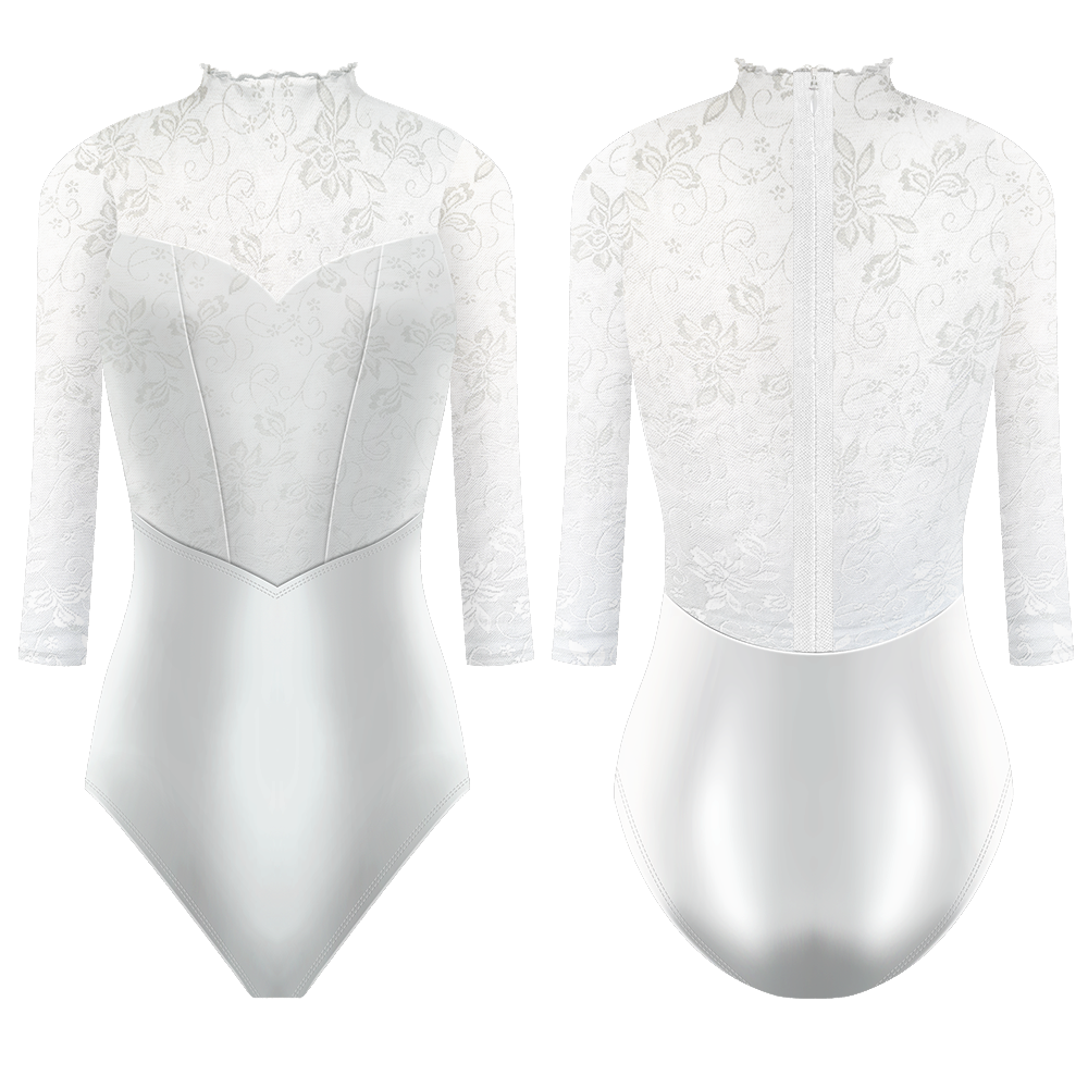 Danse De Paris Snowflake Leotard