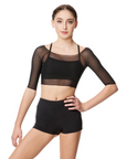 Lulli LUB367 Isla Mesh Cropped Top