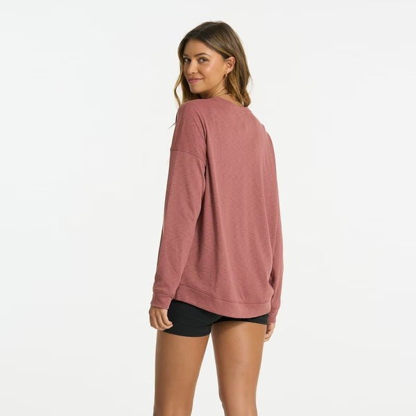 Vuori Long Sleeve Sunrise Crew