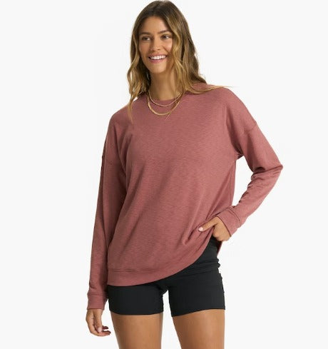 Vuori Long Sleeve Sunrise Crew