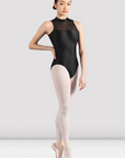 Mirella M3118LM Glow Open Back Leotard