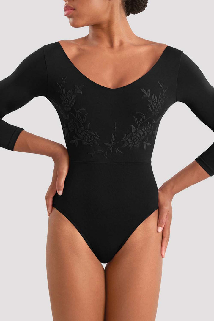 Mirella M60003LM Adagio 3/4 Sleeve Leotard