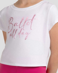 Mirella M745C Miami Ballet Print Top