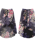 Danse De Paris Velvet Chiffon Wrap Skirt