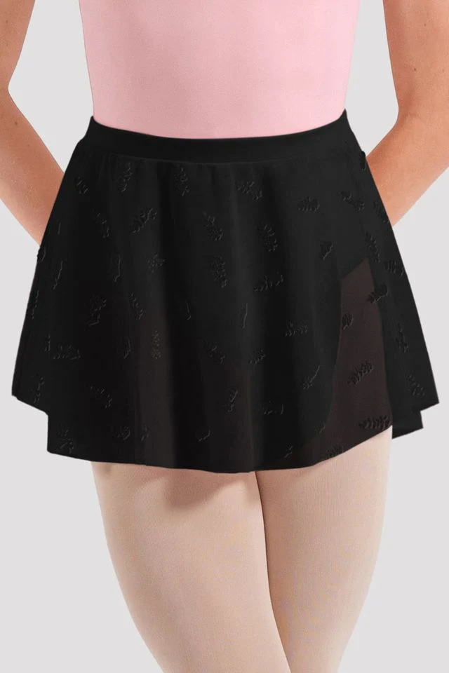 Bloch CR10009 Mila Floral Mesh Skirt Child