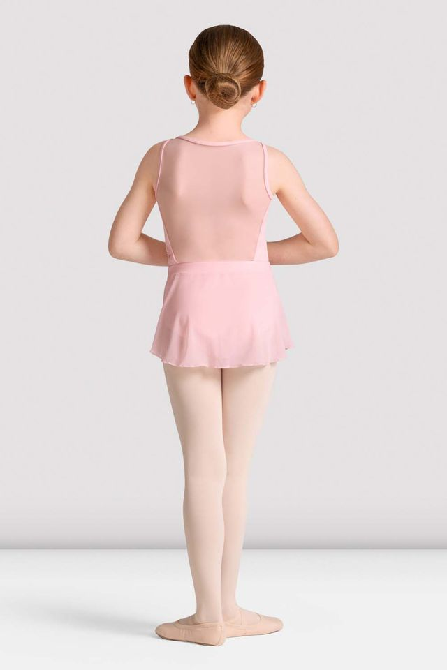Bloch CR10005 Lumina Claire Mesh Wrap Skirt Child