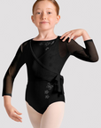 Bloch CZ30026 Lumina Rolanda Long Sleeve Wrap Top Child