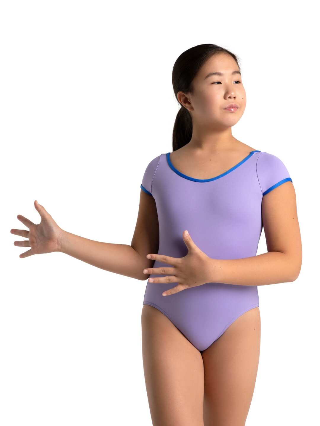 Capezio 12015C Colour Pop Short Sleeve Square Back Child