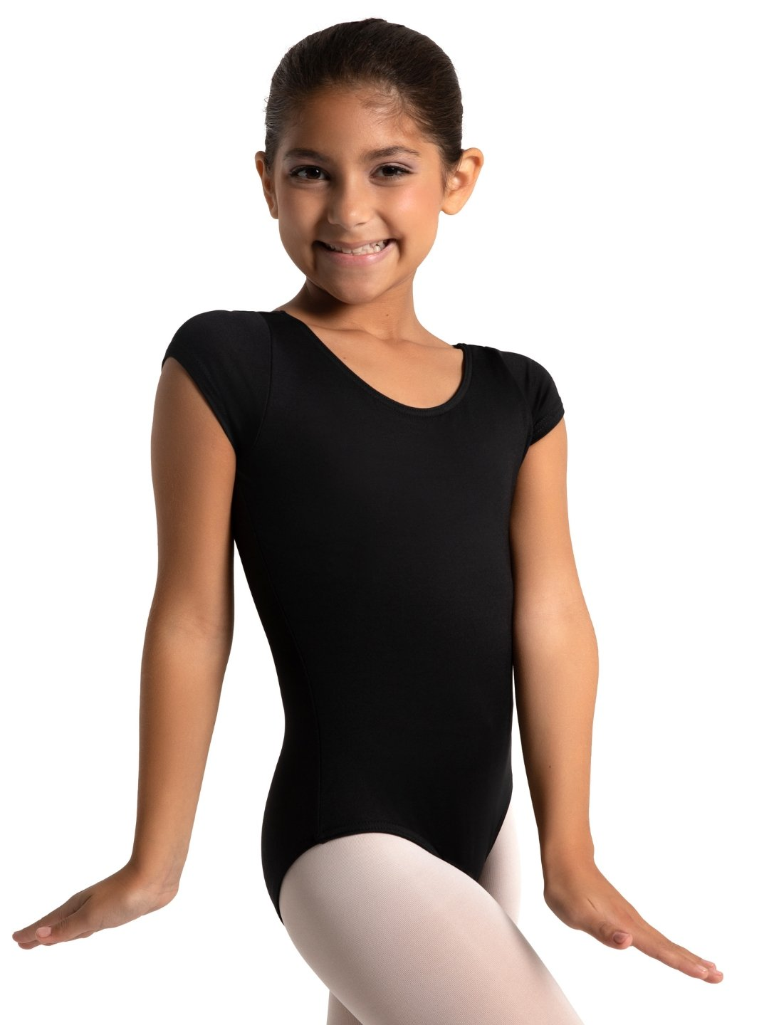 Capezio SE1005C Studio Collection Short Sleeve Leotard Child