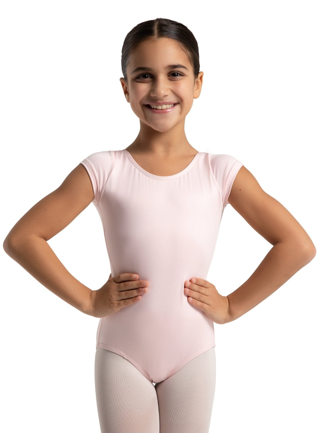 Capezio SE1005C Studio Collection Short Sleeve Leotard Child